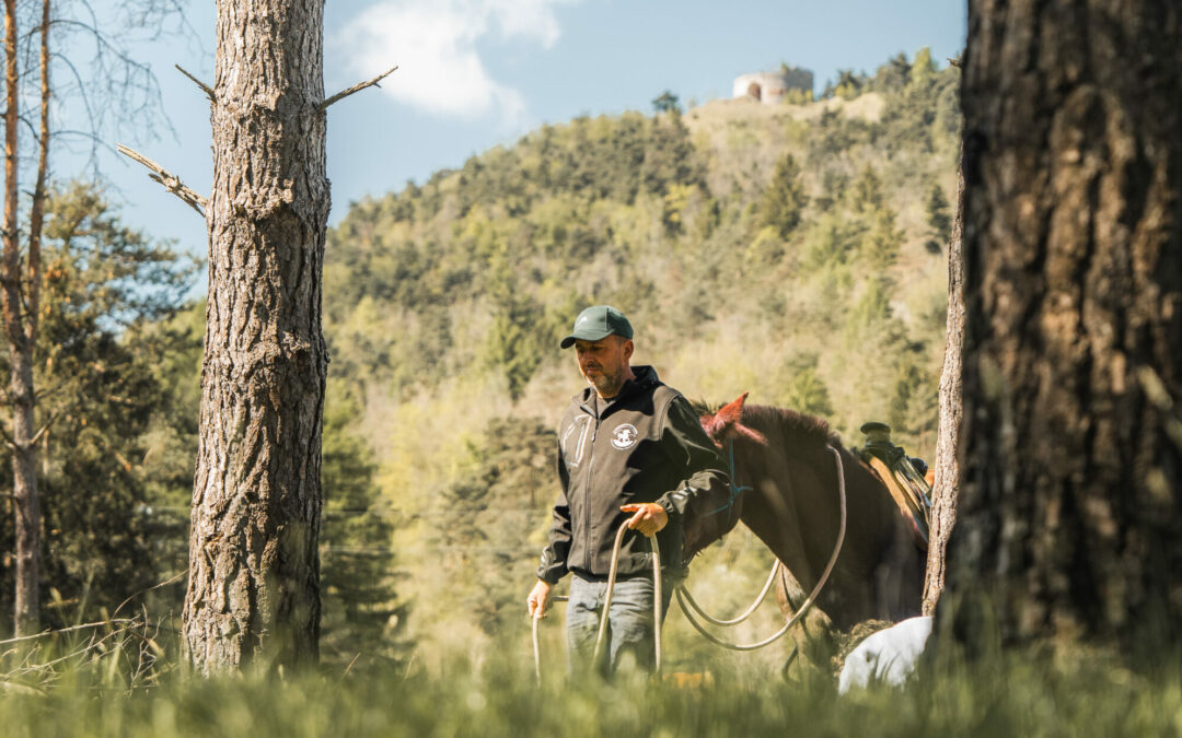 Sulle antiche vie del sale a cavallo